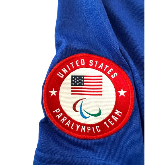 Polo Ralph Lauren Men's S Team USA Olympic Paralympic Official TShirt Blue - Picture 6 of 9